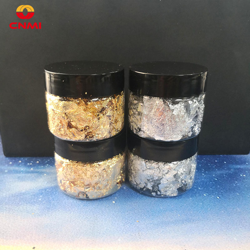 Nail Art Gold - 3g Gold Leaf Flakes Epoxy Resin