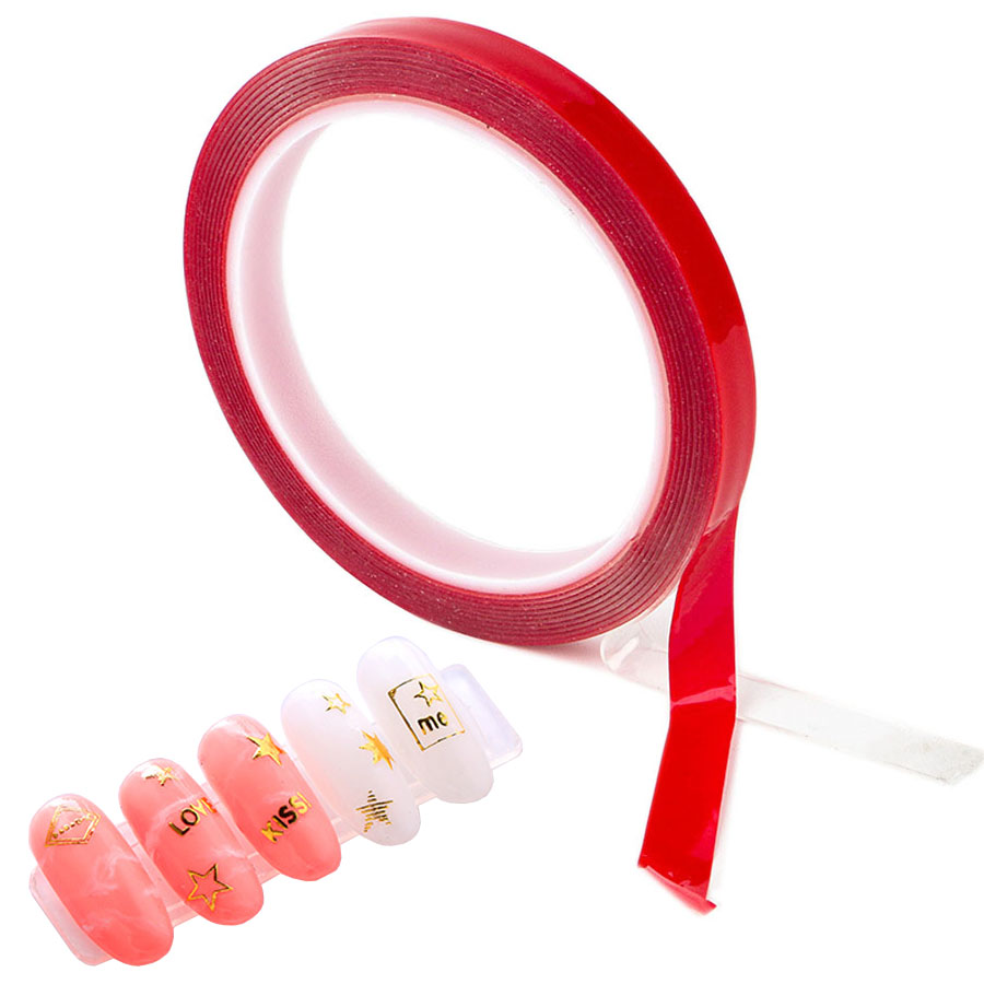 Striping Tape Nail - Nail Tips Double Sided Tape ,