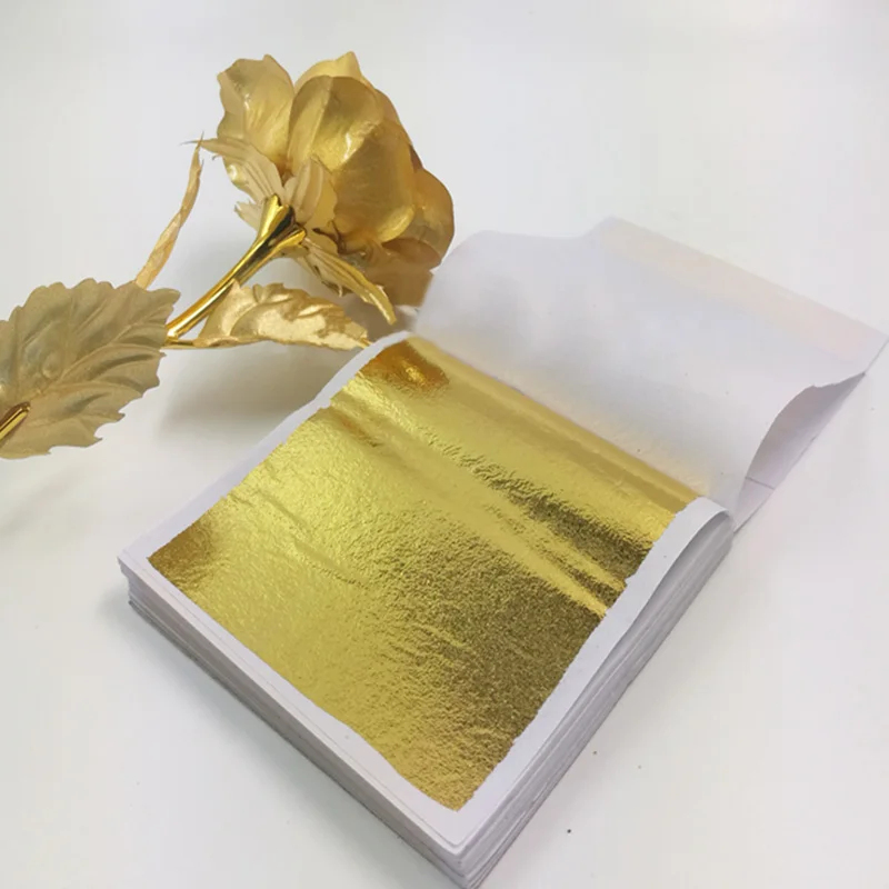 100Pcs Imitation Gold Sliver C - Nail Art Gold ulasan dan harga