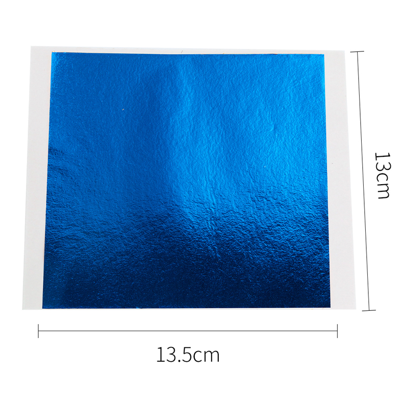 1000pcs/pack 13cm Leaf Sheets  - Nail Art Gold ulasan dan harga