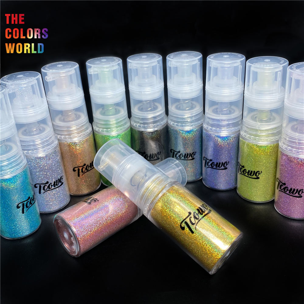 TCT-913 High Gloss Holographic - Nail Art Ombre Glitter ulasan dan harga