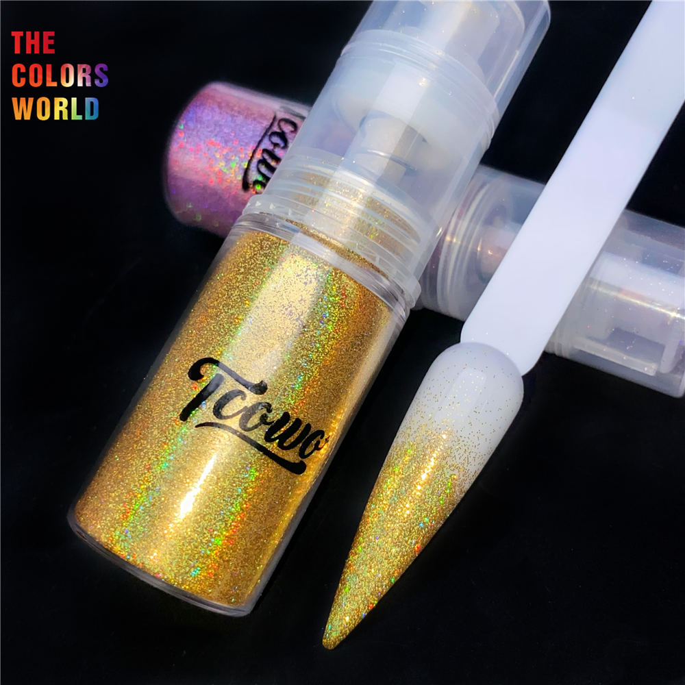 TCT-913 High Gloss Holographic - Nail Art Ombre Glitter ulasan dan harga