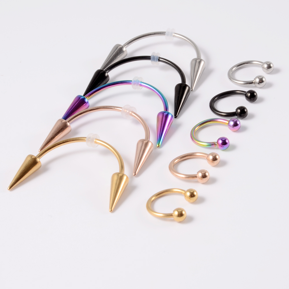 1PC Punk Style Stainless Steel - Nail Art Vampire ulasan dan harga