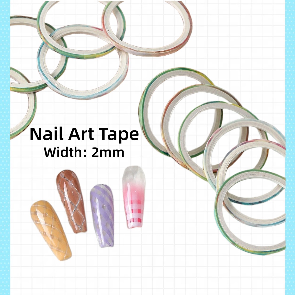 10 Rolls Nail Striping Tape Se - Striping Tape Nail ulasan dan harga