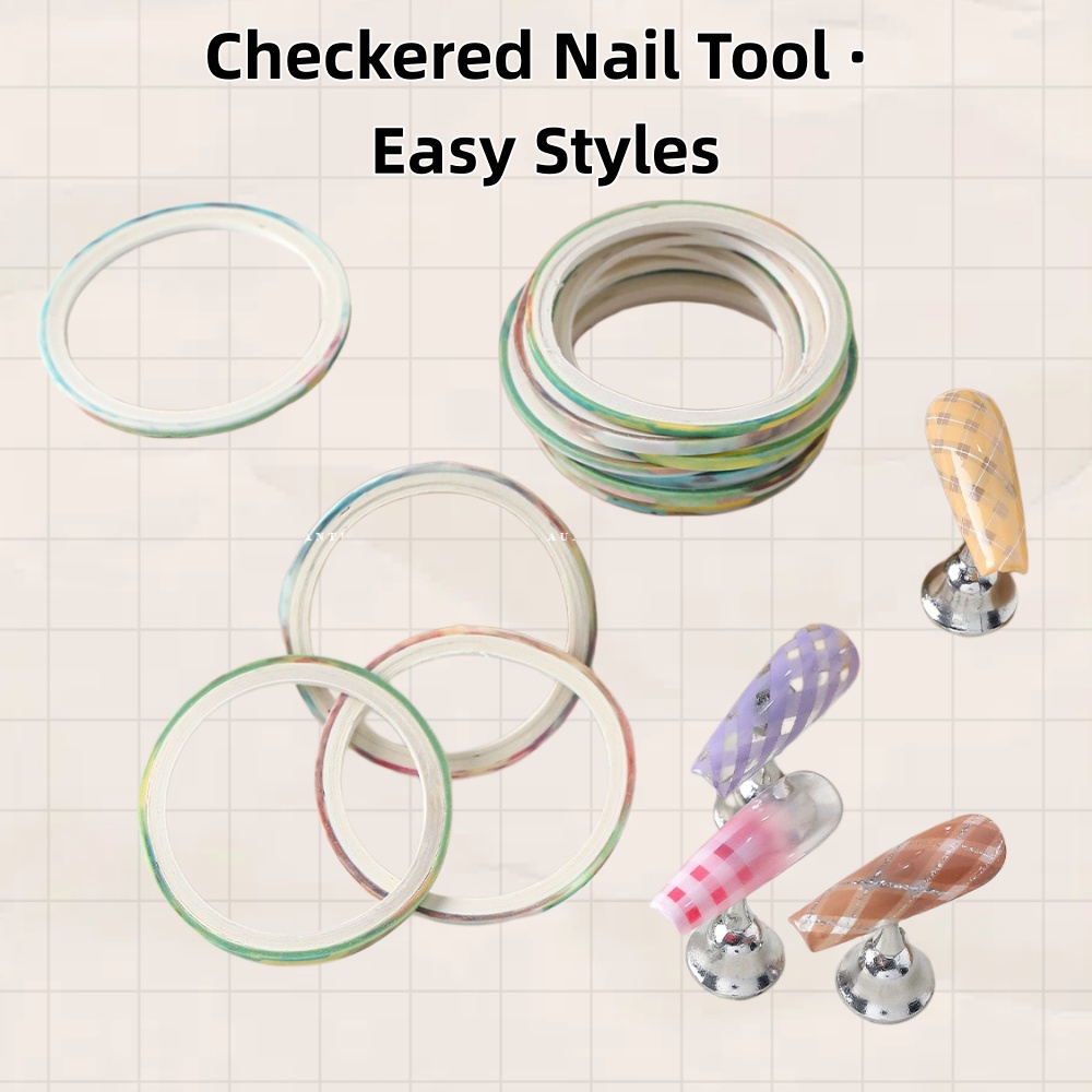 10 Rolls Nail Striping Tape Se - Striping Tape Nail ulasan dan harga