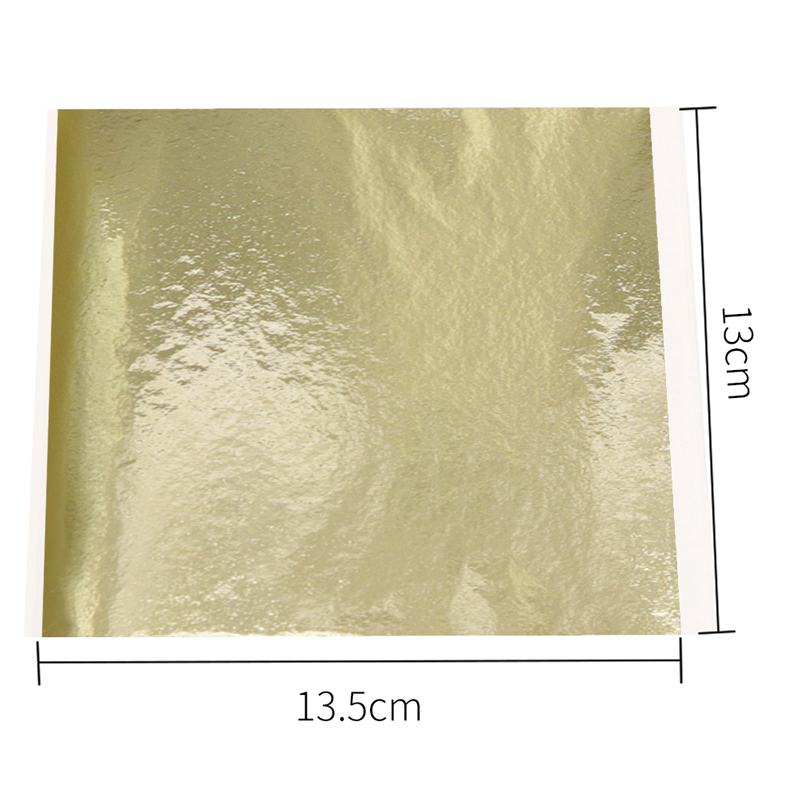 13x13.5cm Champagne Silver Foi - Nail Art Gold ulasan dan harga