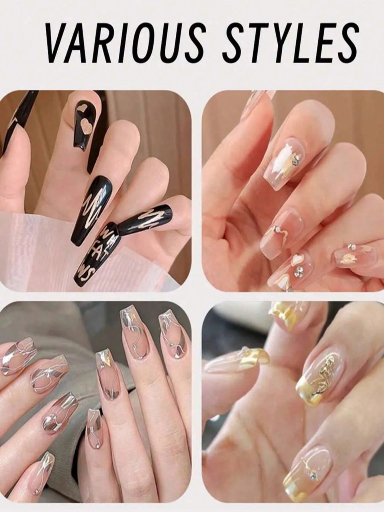 0.8mm 1PC Nail Art Pen, White  - Nail Art Gold ulasan dan harga