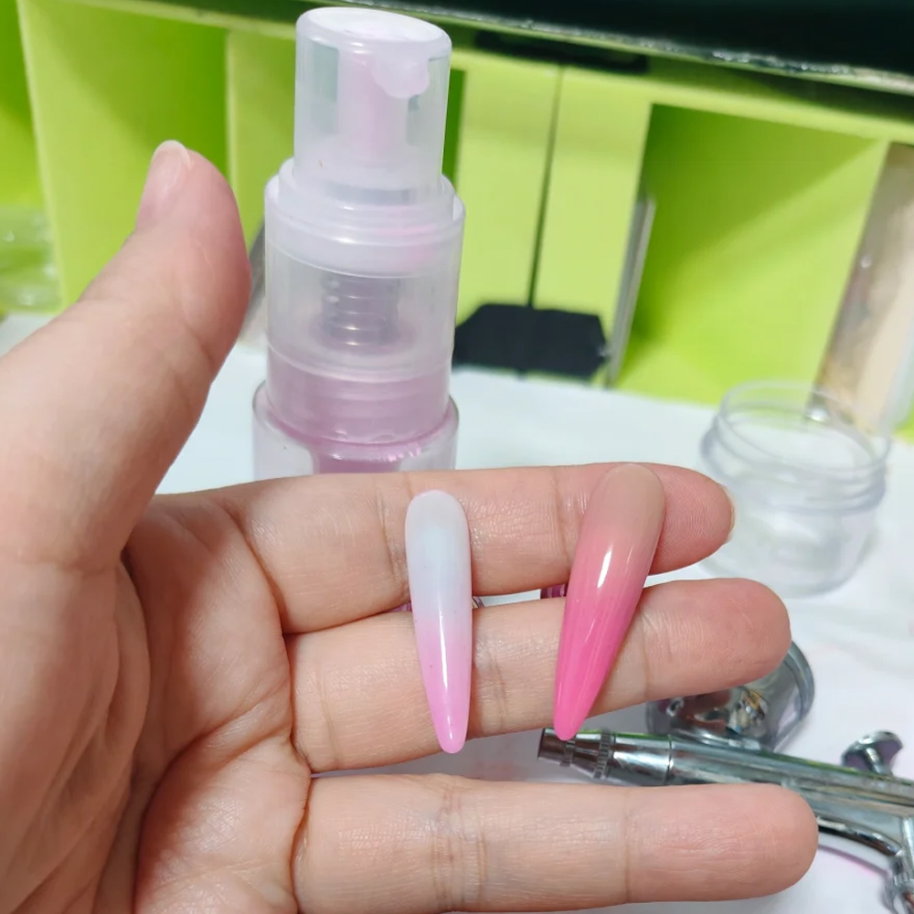 12styles Nail Art Spray Powder - Nail Art Ombre Glitter ulasan dan harga