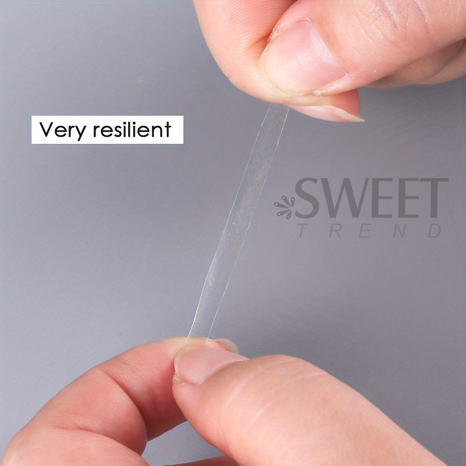 400 Tips Transparent Double-si - Striping Tape Nail ulasan dan harga